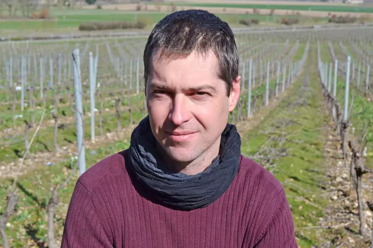 Christophe Gaviglio, ingénieur spécialisé en agroéquipements à l’IFV Occitanie
