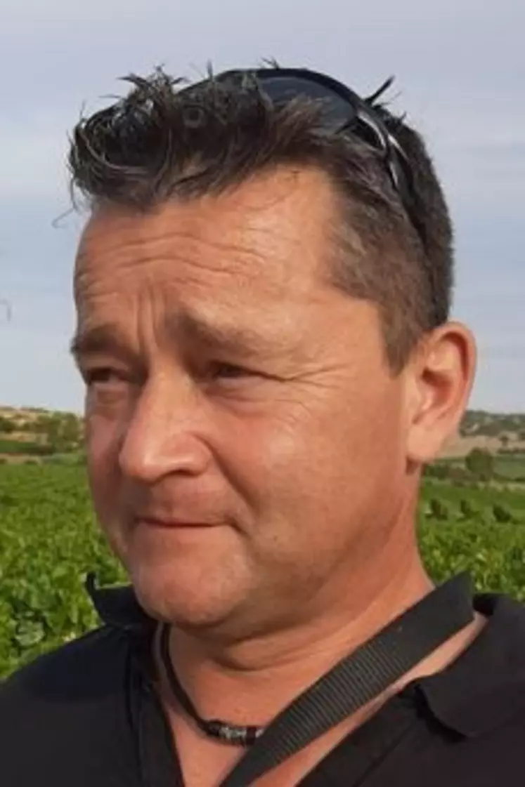 Pierre Dubrion, œnologue consultant à l’ICV de Narbonne, dans l'Aude