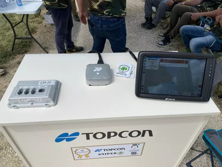 Le kit Sniper de Topcon permet d'optimiser la pulvérisation des vignes.