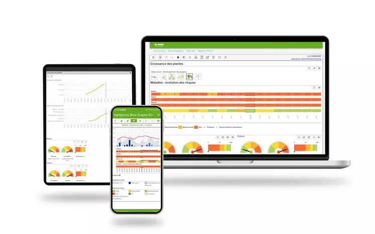 La plateforme de l'OAD Agrigenius by Horta est accessible depuis son smartphone ou son ordinateur.