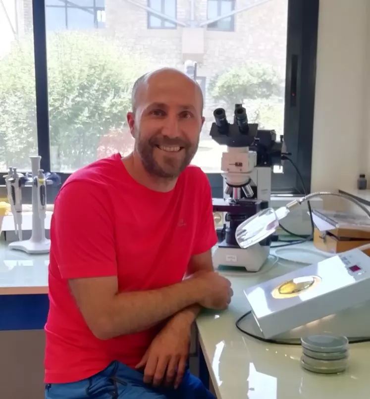 Nicolas Richard, chargé d’études au service technique d’Inter Rhône
