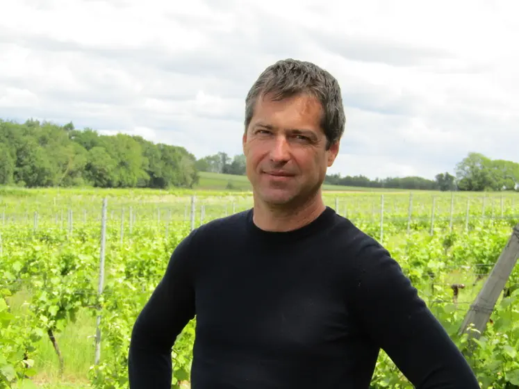 <em class="placeholder">Christophe Gaviglio, ingénieur spécialisé en agroéquipements à l’IFV Occitanie</em>