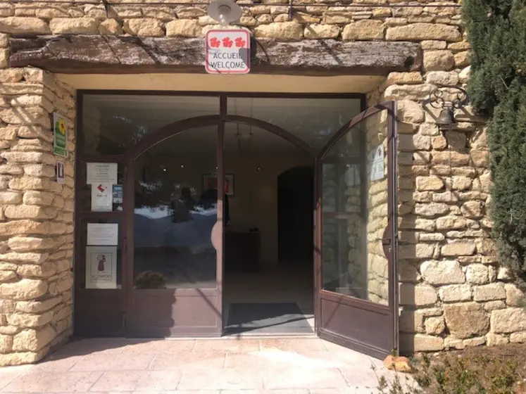 Domaine ouvert pour dégustation