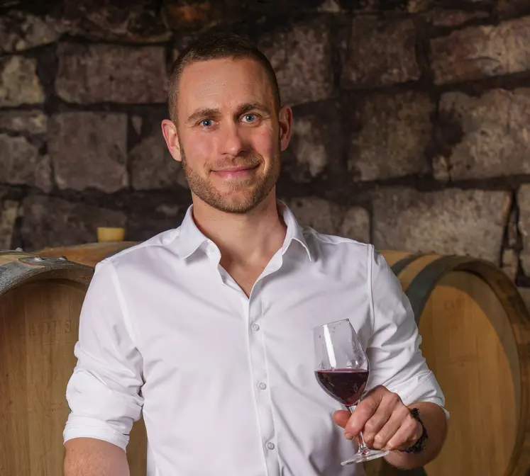 Nicolas Pointeau, vigneron en appellation chinon, au domaine de la Sablière