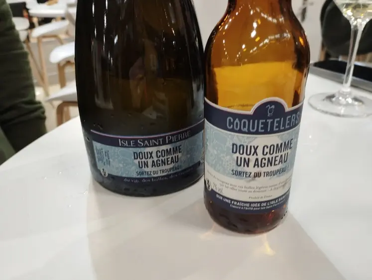 <em class="placeholder">Effervescent à base de souvignier gris en 75 cl et 25 cl.</em>