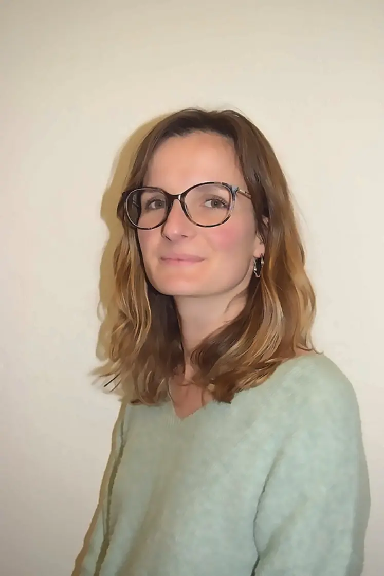 <em class="placeholder">Irène Grellois, œnologue consultante à l’ICV de Montpellier, dans l’Hérault</em>