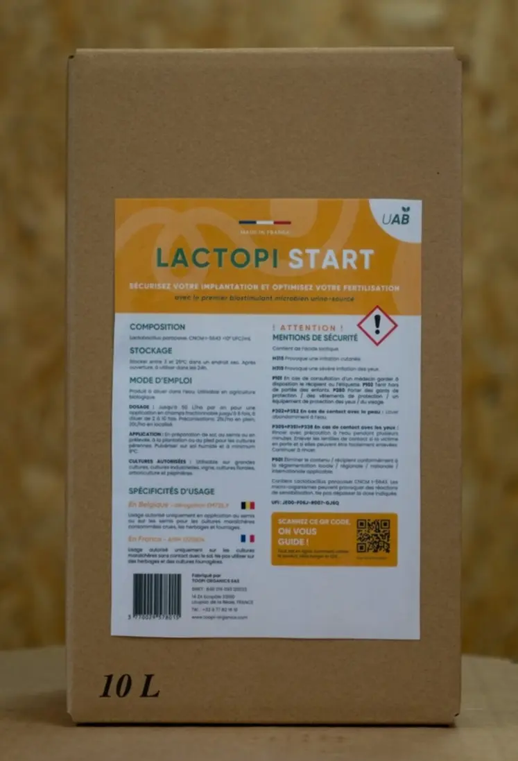 <em class="placeholder">Produit Lactopi Start de Toopi corganics conditionné</em>