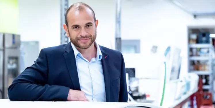 <em class="placeholder">Matthieu Dubernet, PDG du groupe Dubernet, dans l'Aude.</em>