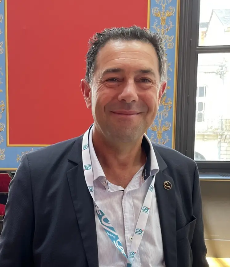 <em class="placeholder">Joël Boueilh vigneron dans le Gers et président des Vignerons coopérateurs</em>