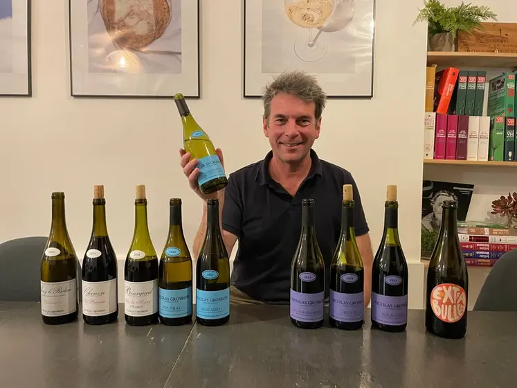 <em class="placeholder">Nicolas Grosbois et sa gamme de vins du val de Loire</em>