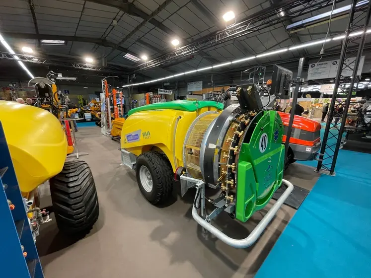 <em class="placeholder">Pulvérisateur viticole arboricole Chabas by Caffini au salon Sival 2026</em>