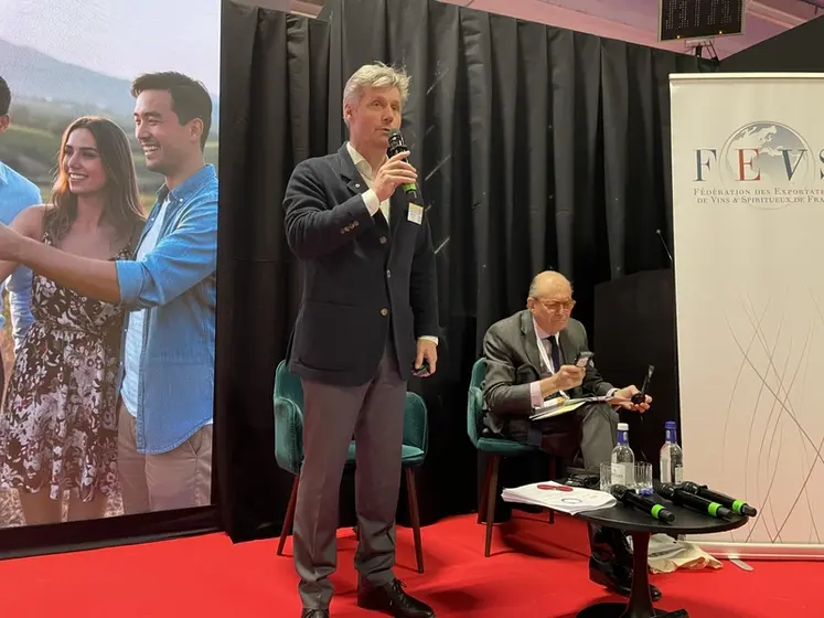 <em class="placeholder">Gabriel Picard, président de la Fédération des exportateurs de vins et spiritueux de France (FEVS)</em>