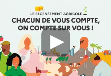 En grande partie dématérialisé, le recensement général agricole a débuté le 1er octobre et s'achèvera le 30 avril 2021.  © source : ministère de ...