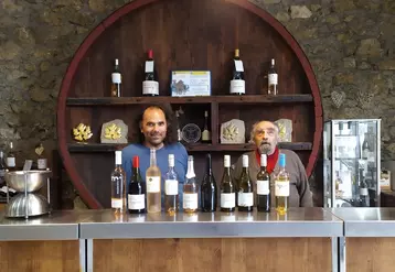 Vincent et François Pugibet, vignerons au domaine de la Colombette produisent aujourd’hui quasiment exclusivement des vins à faibles teneurs en alcool, ou sans alcool. © J. Gravé
