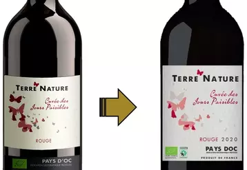 Pour s'engager dans le réemploi des bouteilles, la Maison Jeanjean a revu le packaging de sa gamme Terre Nature. .