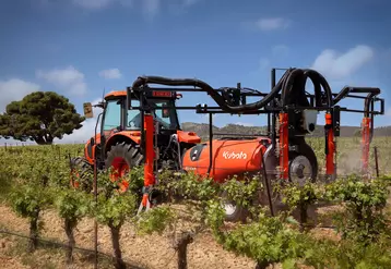 Kubota dévoile une gamme de pulvérisateurs viticoles issue du rachat du constructeur espagnol Fede.