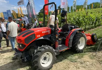 Les tracteurs Goldoni Q110 sont désormais motorisés par le coréen Doosan et répondent à la norme Stage V.