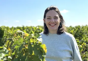 <em class="placeholder">Célia Roussin a fondé Pépite Raisin pour développer la valorisation des coproduits du raisin.</em>