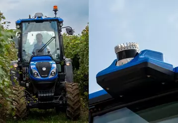 New Holland autoguidage lidar