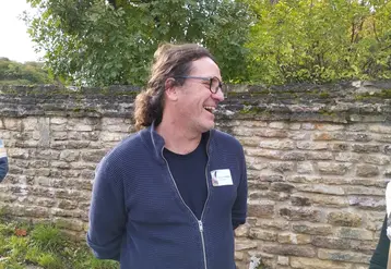 <em class="placeholder">Vincent Chevrot, vigneron du domaine Chevrot, à Cheilly-les-Maranges, en Saône-et-Loire</em>
