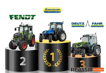 New Holland retrouve sa place de leader des tracteurs spécialisés en 2024. 