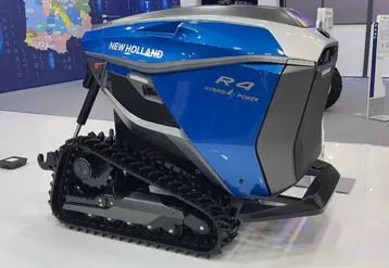 <em class="placeholder">Robot des vignes et vergers R4 Hybrid Power de New Holland</em>