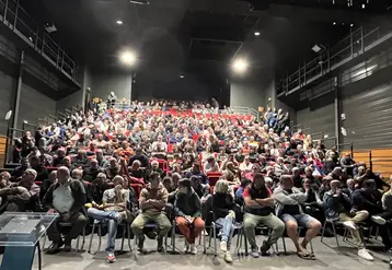 Meeting viticole à Ferrals-les-Corbières