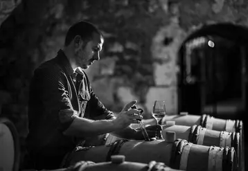 Benoît Droin, vigneron au Domaine Jean-Paul & Benoît Droin, à Chablis dans l’Yonne..