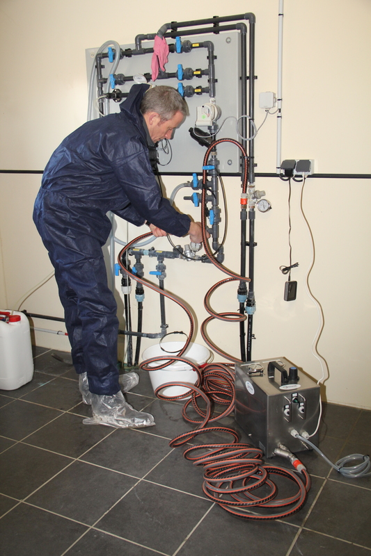 Ozone Pulse Waterline Cleaning Machine