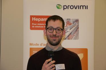 <em class="placeholder">Maxime Lucas, chef de produits volaille Provimi : «  L’atteinte du poids cible au moment de la stimulation des futures pondeuses est le prérequis pour obtenir la ...</em>