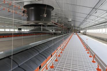 <em class="placeholder">L’air frais mélangé à l’air ambiant est réparti au-dessus des lignes de nids pour se propager sur une surface de l’ordre de 200-250 m²</em>
