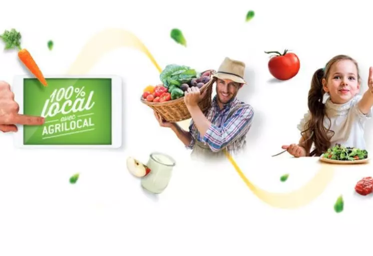 80 % des commandes faites aux producteurs via le réseau Agrilocal des plateformes départementales émane d'établissements scolaires © AGrilocal