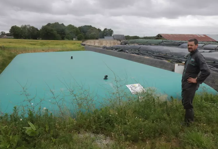 Jérôme Chasles espère amortir en cinq ans son installation de récupération d’eau de pluie qui lui aura coûté 15 000 euros.