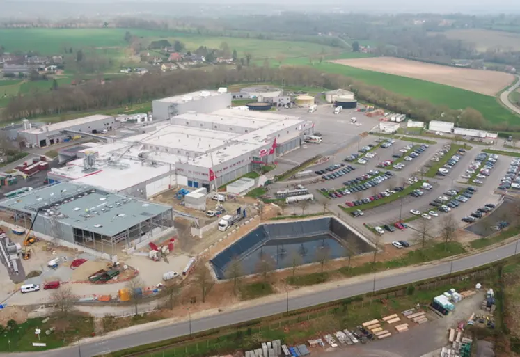 <em class="placeholder">Le site de SNV Les Fournis dans l&#039;Orne, en Normandie.</em>
