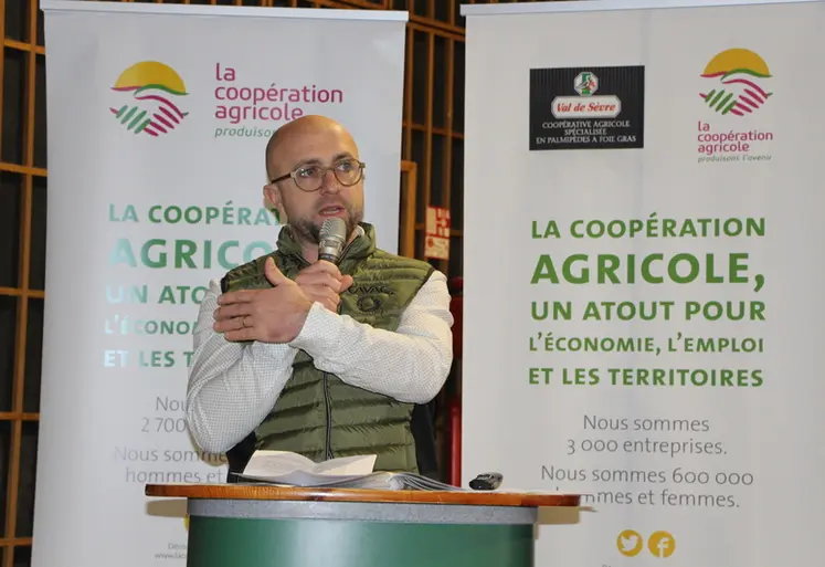 <em class="placeholder">« Nous devons continuer à nous adapter, nous améliorer, être plus vigilants sur la vaccination, la biosécurité » estime Jean-Baptiste Rotureau.</em>