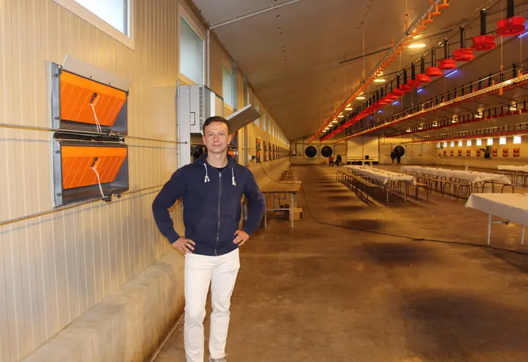 <em class="placeholder">« Je voulais un bâtiment performant », souligne Nicolas Ramond.</em>