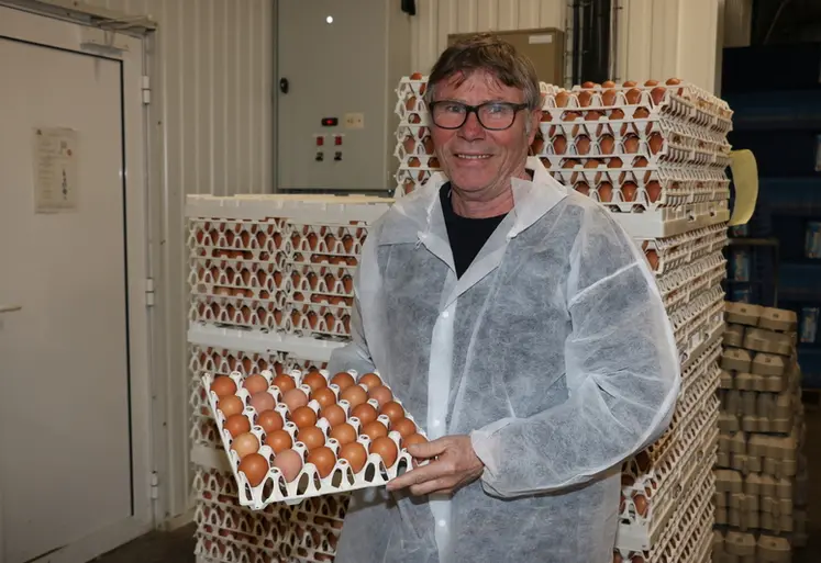 <em class="placeholder">Olivier Le Gal, installé à Moustoir-Ac dans le Morbihan : « En traitant les œufs des lots plus compliqués, la casserie nous aide à mieux maîtriser le risque de ...</em>