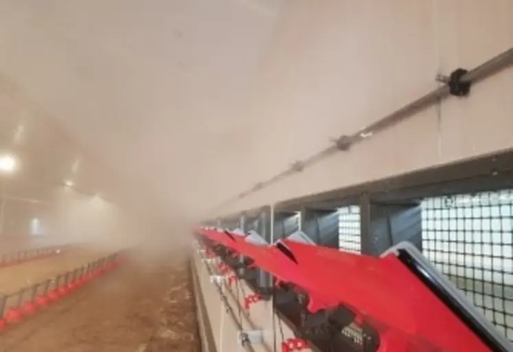 <em class="placeholder">Avant utilisation de la brume, veillez vérifier que les électrovannes s’ouvrent et se ferment correctement.</em>