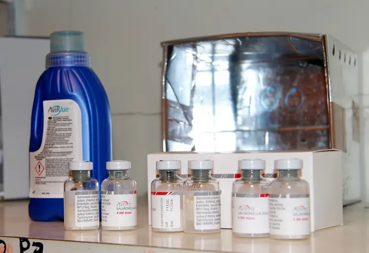 <em class="placeholder">1. François Terpant cherche les vaccins et le flacon de marqueur bleu dans la chambre froide dont la température est contrôlée. Durant le temps de préparation soit ...</em>