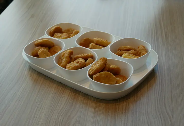 1,2 milliard de nuggets de l'enseigne McDonald's sont consommés chaque année en France.