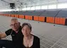 <em class="placeholder">Marina et Nicolas Grellepoix. Détenu par Nicolas, le bâtiment neuf complète idéalement l’atelier de 9000 poules parentales de Marina, situé à proximité.</em>