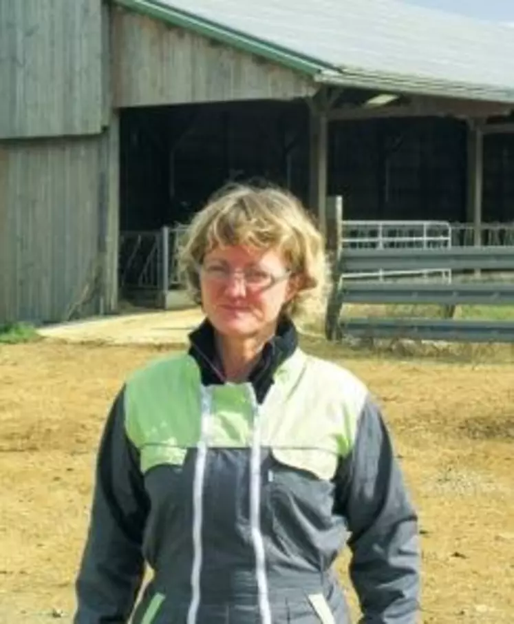 Passionnée et motivée, Nathalie l'agricultrice a toujours
un projet en tête.