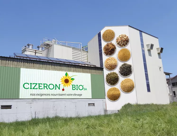 Le fabricant Cizeron Bio a divisé par trois en deux ans ses approvisionnements en tourteau de soja. Il ne représente plus une matière première essentielle. © Cizeron