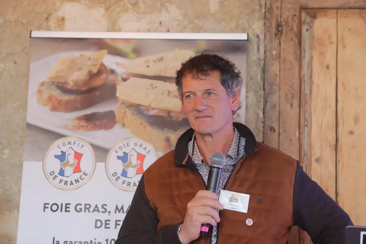 Éric Dumas, président du Cifog : « Nous demandons la prolongation de la campagne de vaccination des canards ainsi que la poursuite de l’accompagnement financier de ...