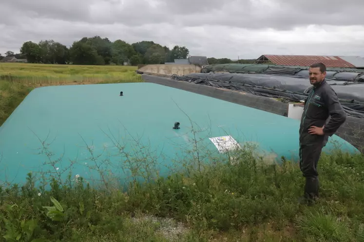 Jérôme Chasles espère amortir en cinq ans son installation de récupération d’eau de pluie qui lui aura coûté 15 000 euros.