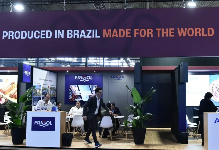 <em class="placeholder">Du 19 au 23 octobre à Paris, les exportateurs brésiliens de viande sont venus nombreux au Salon international de l’alimentation (Sial).</em>