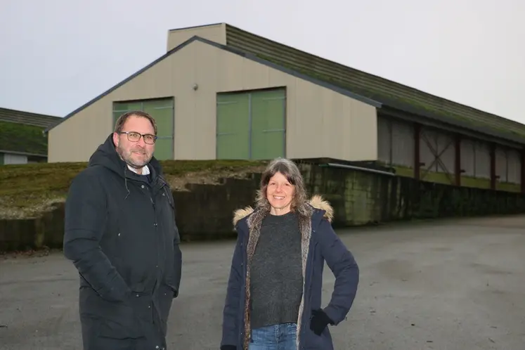 <em class="placeholder">Sylvie Chupin et Romain Guillet, coopérative Le Gouessant : « Les aides sont fléchées selon chaque type de risques : apport de trésorerie, sécurisation de la marge. »</em>