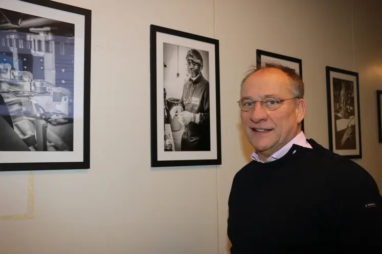 <em class="placeholder">Arnauld Delaby, directeur du pôle poulet Galliance : « L’enjeu est d’avoir des équipements permettant de davantage travailler en flux continu (limiter les reprises ...</em>