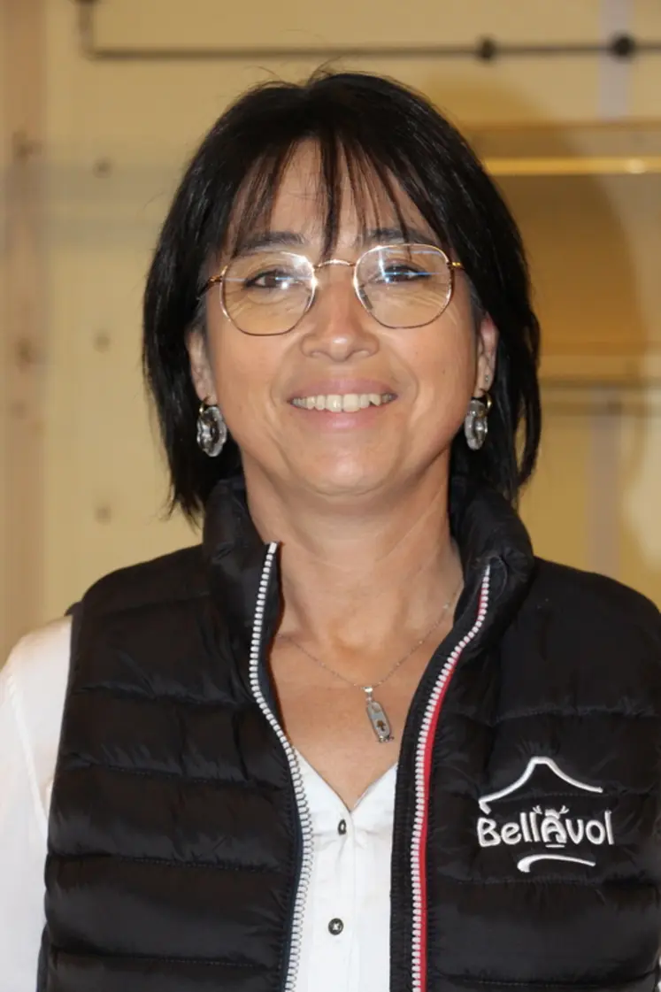 <em class="placeholder">Magali Bouancheau, responsable filière gras à Bellavol</em>