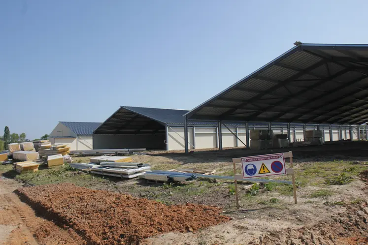Construction d'un bâtiment avicole neuf
